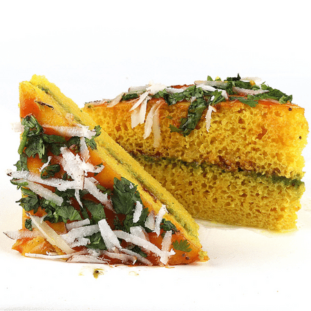 Sandwich Dhokla