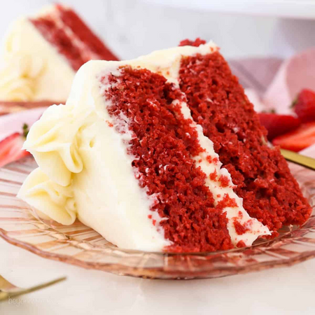 Red Velvet Cheese Pastries