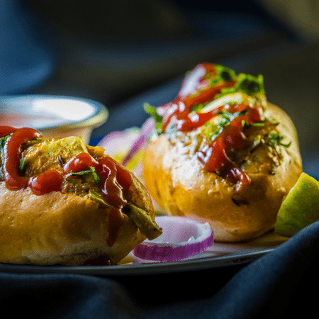 Paneer Hot dog