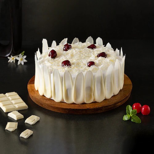 White Forest Cake
