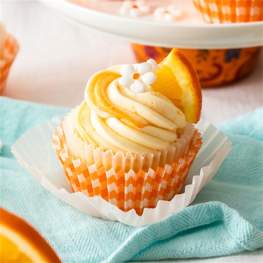 Orange Cup Cake