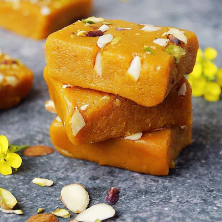 Mango Dry Fruit Barfi
