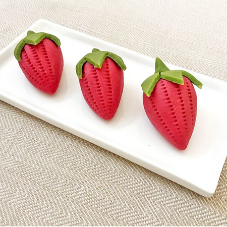 Kaju Strawberry Barfi