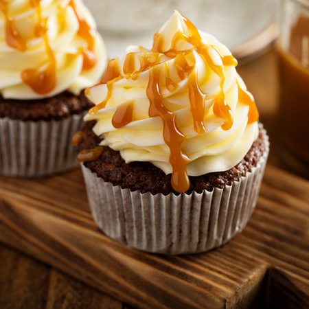 Butterscotch cup cake