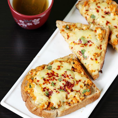 Cheese Masala Bread