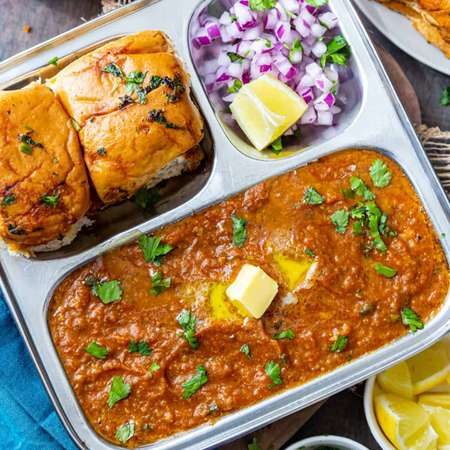 Plain Pav Bhaji