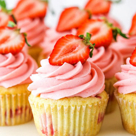 Strawberry Cup Cake