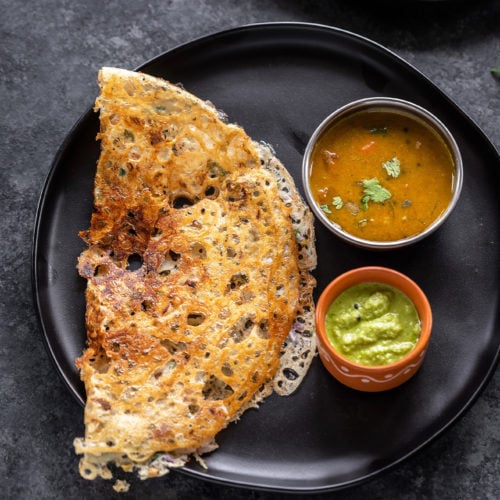 Masala Onion Rawa Dosa
