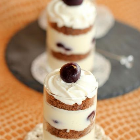 White Forest Pudding