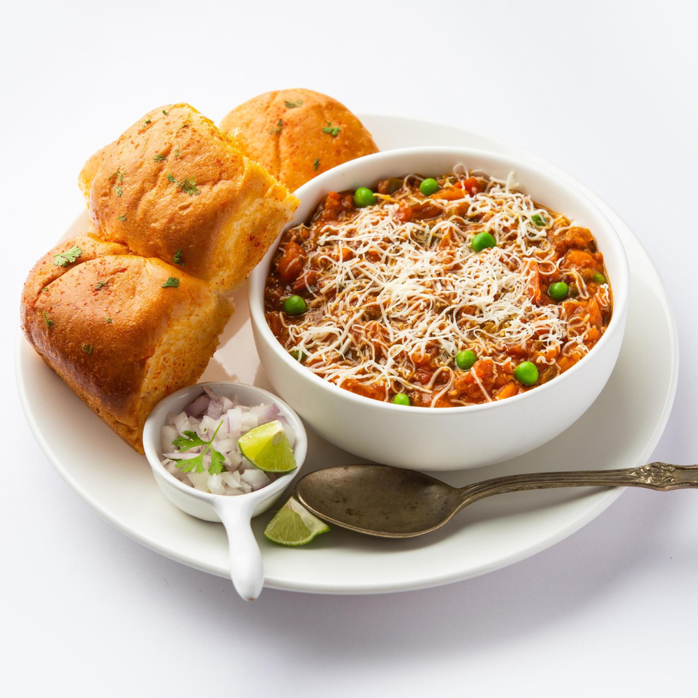 Cheese Pav Bhaji