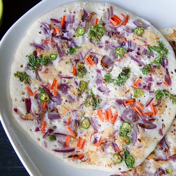 Onion Tomato Uttapam