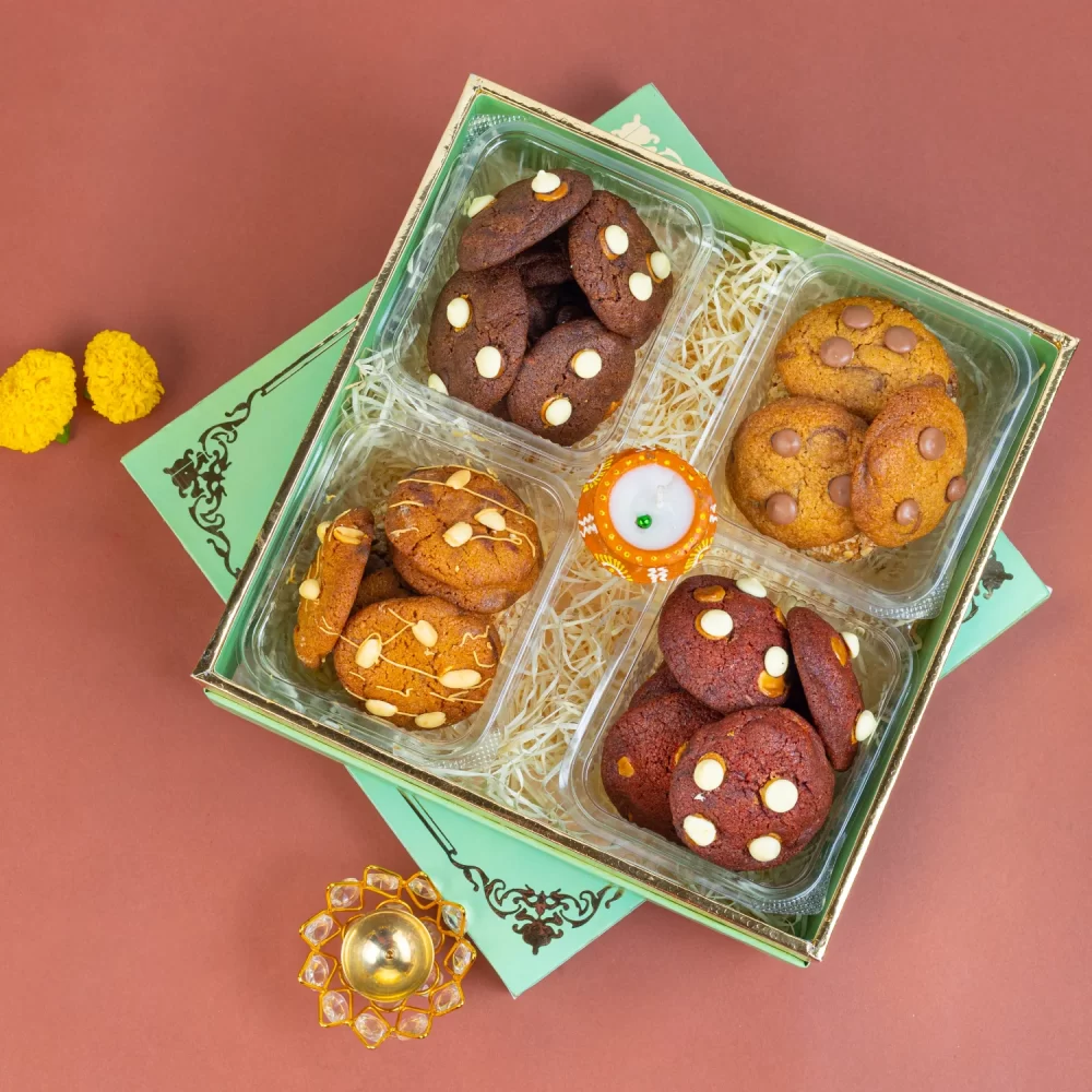 Dry Fruit Wooden Thali Hamper