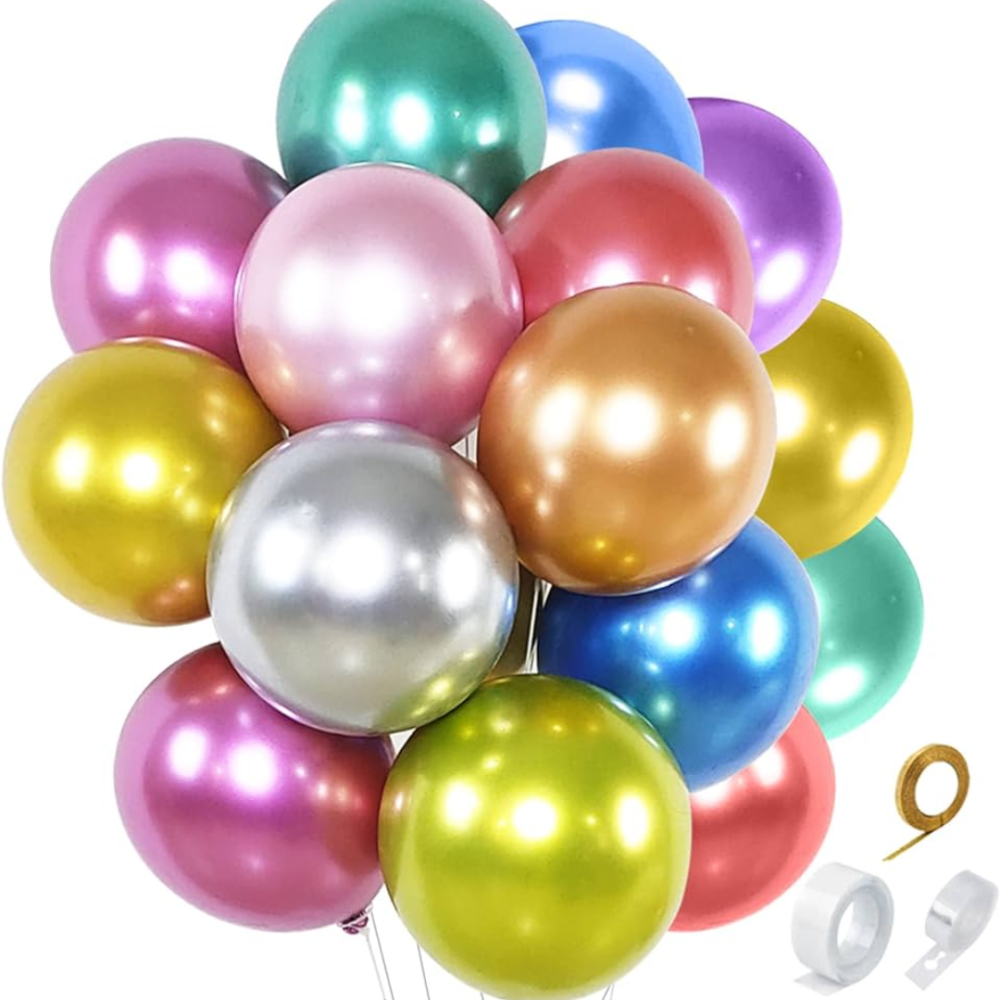 Metallic Balloons Pkt